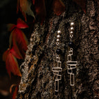 Earrings Cyan Veil Earrings