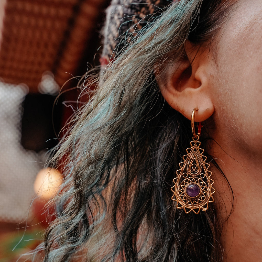 Earrings Drop Of Dusk Earrings