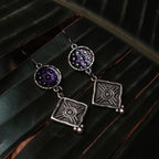 Earrings Purple Caravan Earrings