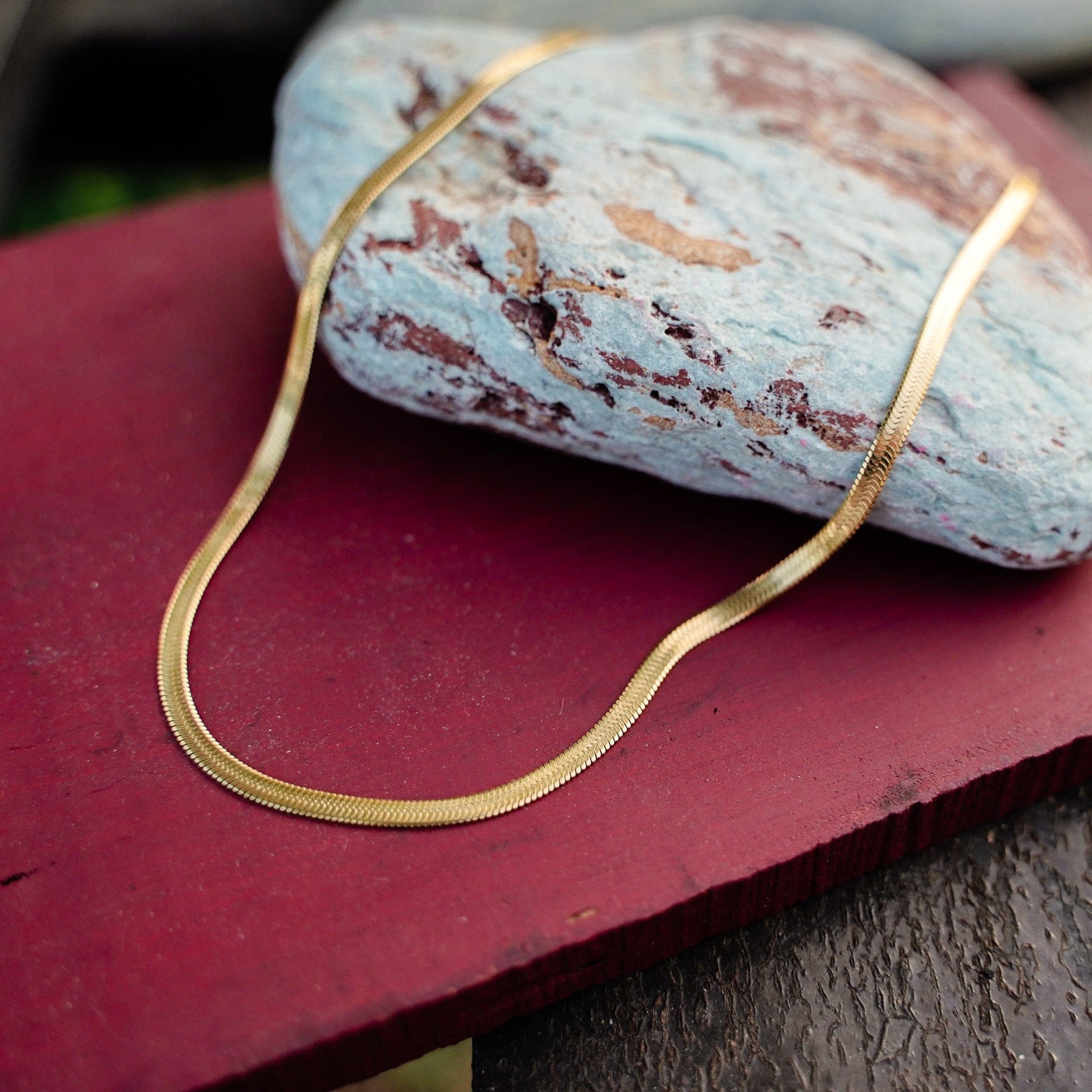 Gold Topanga Canyon Necklace