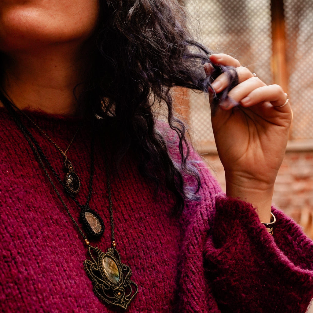 Necklaces Ammonite Pendant
