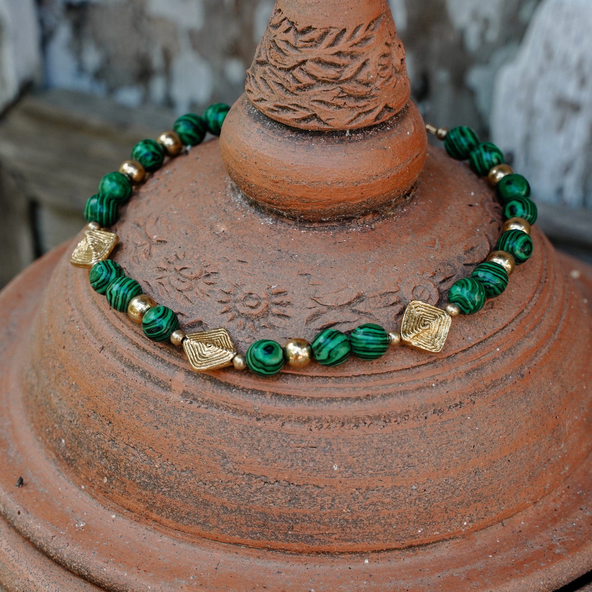 Necklaces Malachite Dominion Necklace