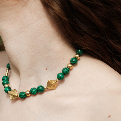 Necklaces Malachite Dominion Necklace