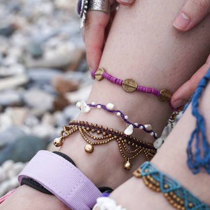 Shells from the Beach Anklet