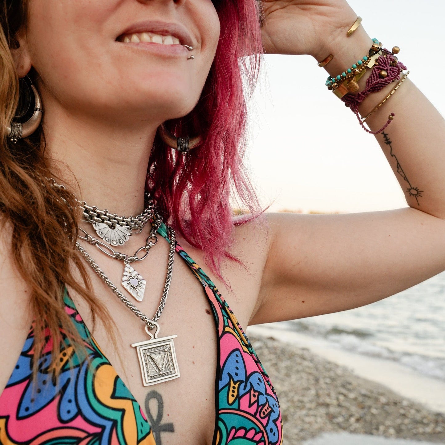 Sunset Power Necklace