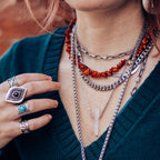 ethnic necklace Lux Chain Necklace